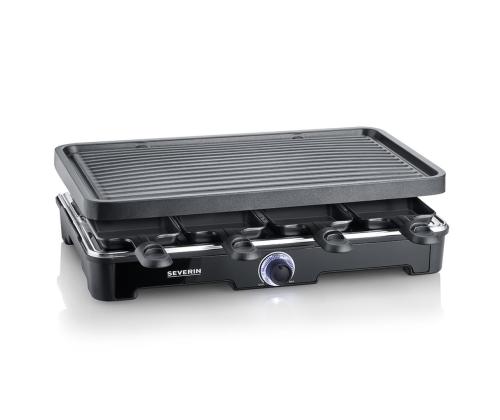 Severin, 1400 W, musta - Raclette grilli