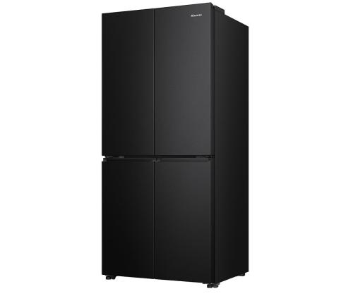 Hisense, Cross Door, No Frost, 483 L, korkeus 179 cm, musta - SBS-kylmäkoneet ja -laitteet