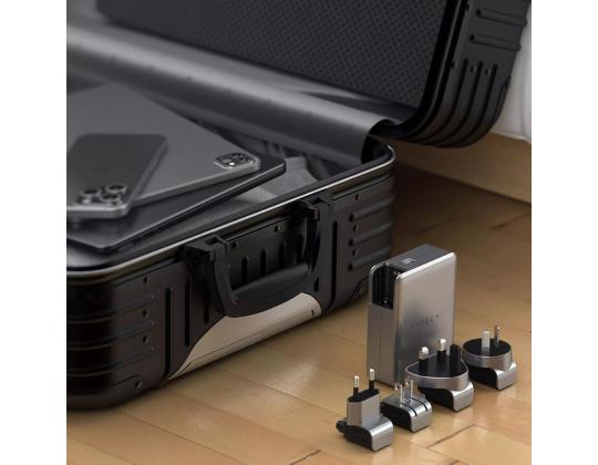 Satechi matkalaturi, 145 W, USB-C, harmaa - Virtalähde