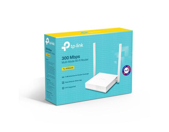 TP-Link TL-WR844N, 300 Mbps, valkoinen - WiFi ruuter