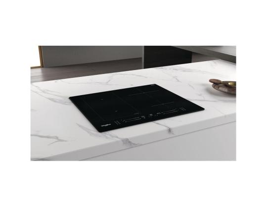 Whirlpool, laius 59 cm, raamita, must - Integreeritav induktsioonpliidiplaat