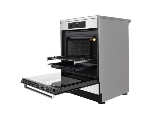Whirlpool, 83 L, ruostumaton teräs - Vapaasti seisova induktioliesi