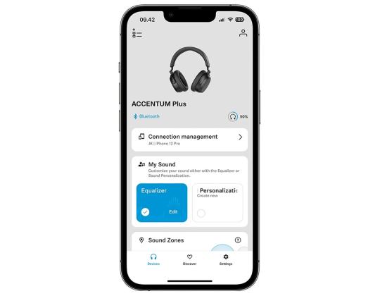 Sennheiser ACCENTUM Plus Wireless, melunvaimennus, valkoinen - Langattomat korvakuulokkeet