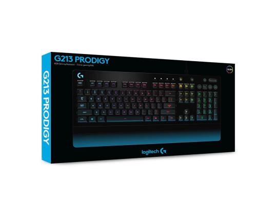 Logitech G213 Prodigy, SWE, must - Klaviatuur