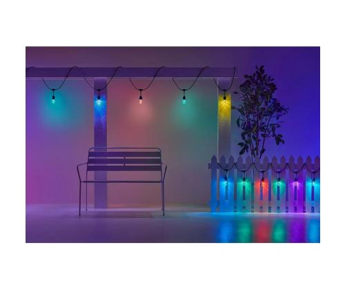 Philips WiZ String Lights Outdoor RGB, WiFi, 14,8 m - Hyödyllinen valaisinlaite