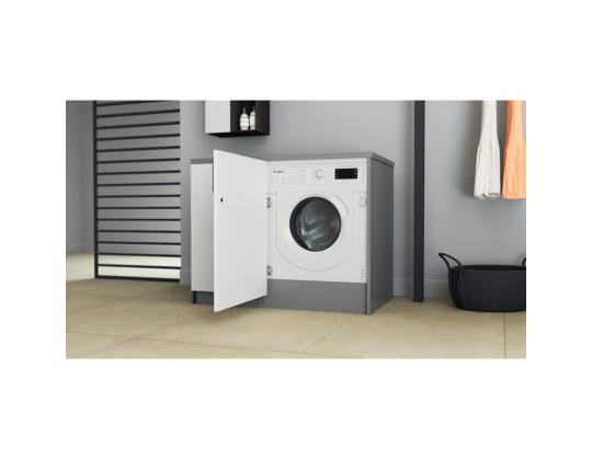 Whirlpool, 7 kg / 5 kg, syvyys 55 cm, 1400 rpm - Integroitu pesukone kuivausrummulla