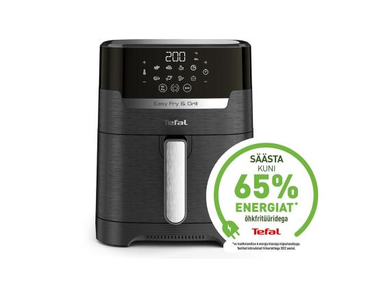Tefal Easy Fry & Grill, 1400 W, musta - Kuumailmakeitin