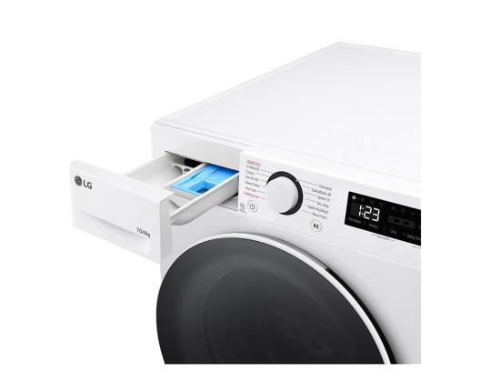 LG, 10 kg / 6 kg, syvyys 55 cm, 1400 rpm - Pesukone kuivausrummulla