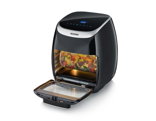 Severin, 11 L, 2000 W, musta - Kuumailmakeitin