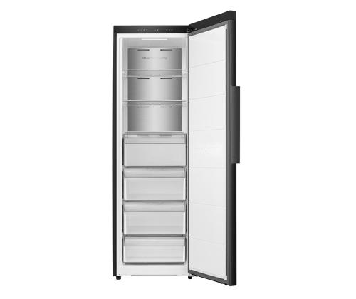Hisense, NoFrost, 312 L, korkeus 186 cm, musta - Pakastekaappi