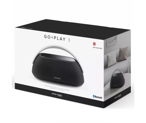 Harman Kardon Go + Play 3, musta - Kannettava langaton kaiutin