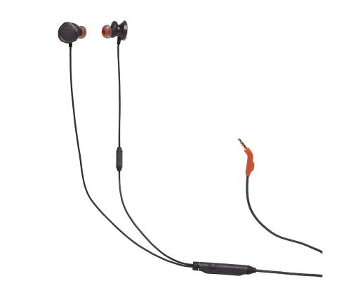 JBL Quantum 50, musta/punainen - In-ear kuulokkeet