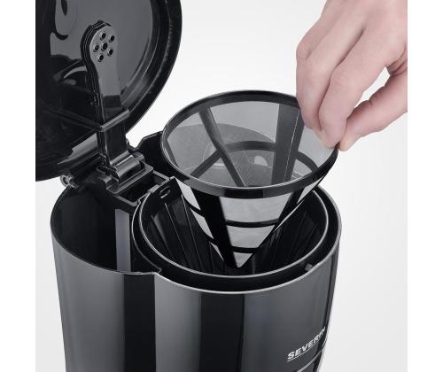 Severin, 900 W, musta - Kahvinkeitin