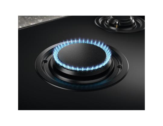 Electrolux, laius 60 cm, must - Integreeritav induktsioon-gaasipliidiplaat