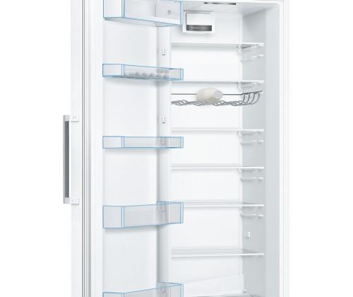 Bosch, sarja 4, 346 L, korkeus 186 cm, valkoinen - Jääkaappikaappi
