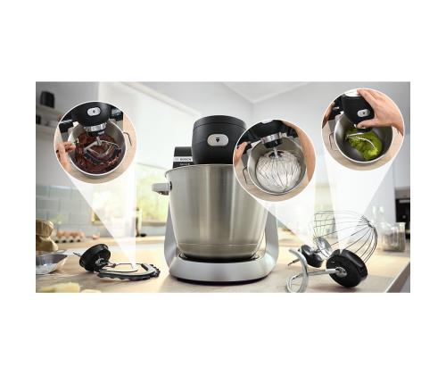 Bosch, Series 6, 1600 W, musta - Ruoankäsittelykoneet