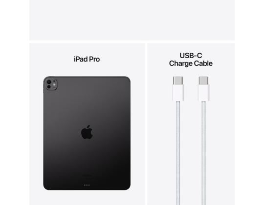 Apple iPad Pro 13", M4 (2024), 512 Gt, kiiltävä, Wi-Fi, musta - tabletti