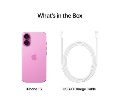 Apple iPhone 16, 128 GB, vaaleanpunainen - Älypuhelimet