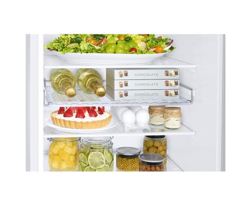 Samsung, NoFrost, 344 L, 186 cm, valkoinen - Jääkaappi ja pakastin