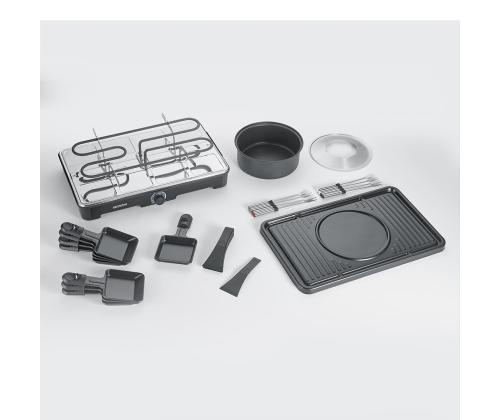 Severin, 1400 W, musta - Raclette-grilli ja fonduegrilli