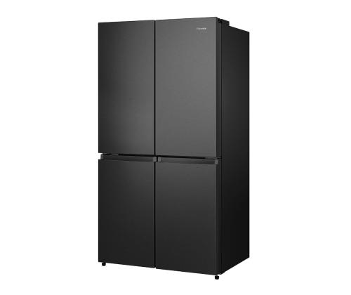 Hisense, Total No Frost, 609 L, korkeus 179 cm, musta - SBS-jäähdytin