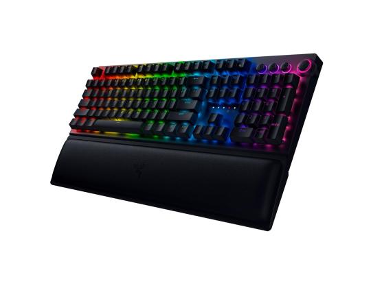 Razer BlackWidow V3 Pro keltainen kytkin, SWE, must - Juhtmevaba klaviatuur