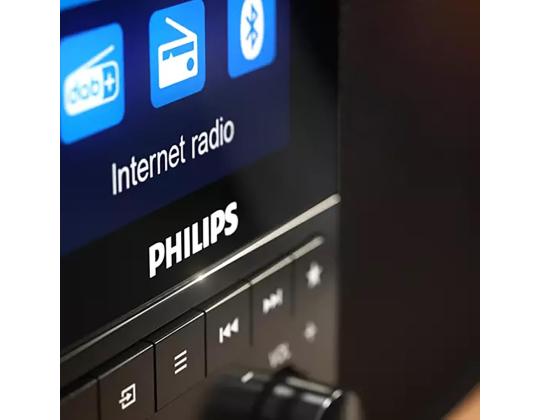 Philips TAR8805, FM, DAB+, Spotify connect, Bluetooth, langaton lataus - Internet-radio