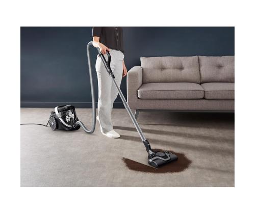 Tefal Silence Force Cyclonic Effitech, 500 W, ilman pölypussia, musta - Pölynimuri