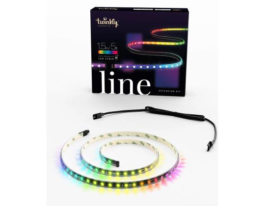 Twinkly Line Extension Kit, 1,5 m, musta - LED-nauhan jatke