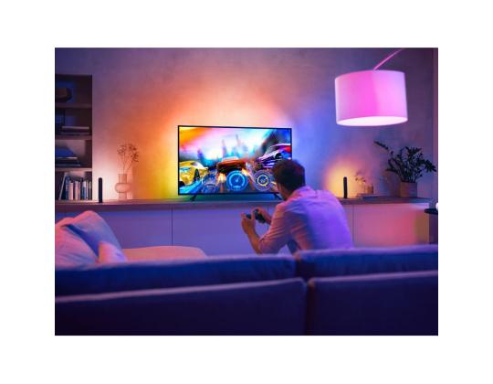 Philips Hue Play Gradient Lightstrip, 75"+ TV, musta - LED-valonauha