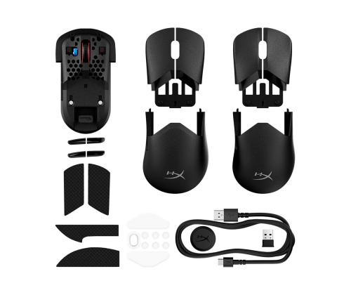 HyperX Pulsefire Saga Pro, musta - Langaton hiiri