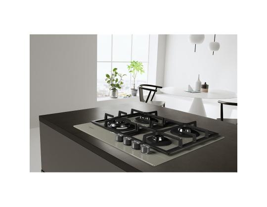 Poreallas, leveys 59 cm, beige - Integroitu kaasuliesi