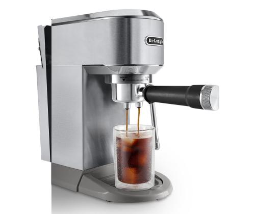 DeLonghi Dedica Duo, hopea - Käsikäyttöinen espressokone