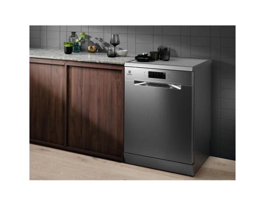 Electrolux 600 SatelliteClean, 14 astiasettiä, ruostumaton teräs - Vapaasti seisova astianpesukone