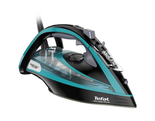 Tefal Ultimate Pure, 3200 W, vihreä/musta - Höyrysilitysrauta