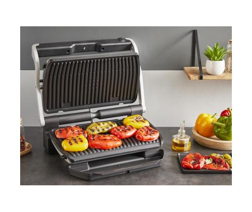 Tefal OptiGrill+ XL, 2000 W, ruostumaton teräs - Pöytägrilli