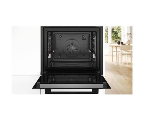 Bosch, 71 L, pyrolyyttinen puhdistus, musta - Integroitu uuni