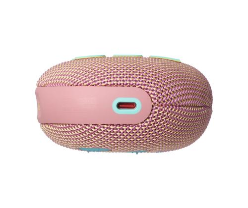 JBL Clip 5, vaaleanpunainen - Kannettava langaton kaiutin