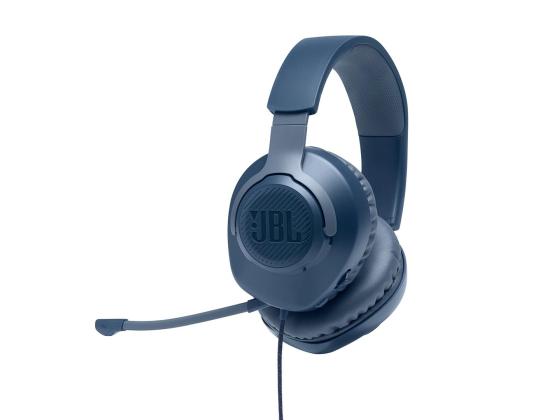 JBL Quantum 100, sininen - Pelikuulokkeet