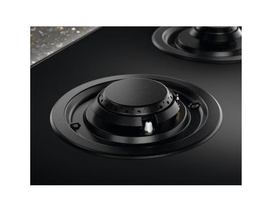 Electrolux, laius 60 cm, must - Integreeritav induktsioon-gaasipliidiplaat