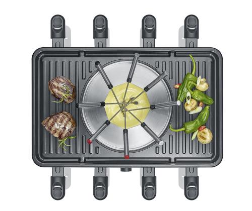 Severin, 1400 W, musta - Raclette-grilli ja fonduegrilli