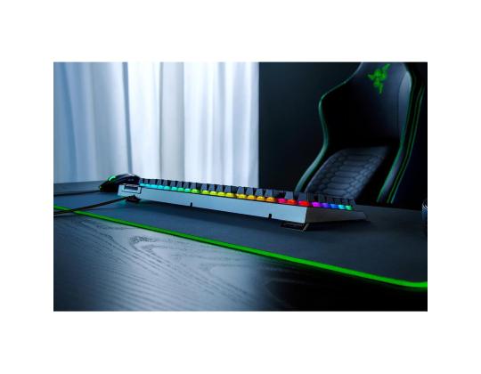 Razer BlackWidow V4 X, vihreä kytkin, mekaaninen, SWE, musta - näppäimistö