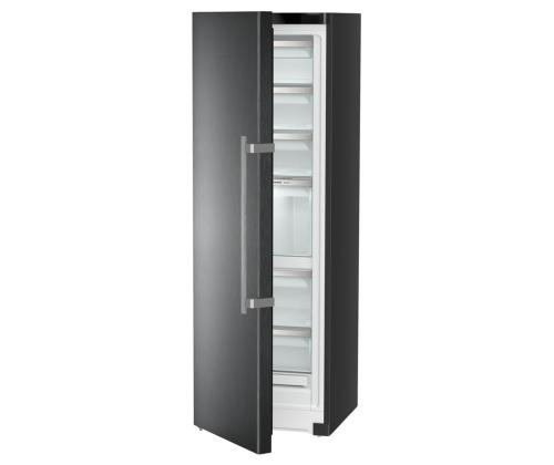 Liebherr, NoFrost, 278 L, korkeus 186 cm, musta - Pakastekaappi