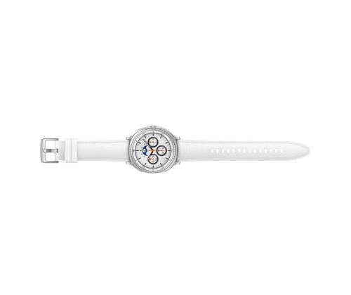 Samsung Watch8 Classic, 46 mm, LTE, valkoinen - Älykello - Smartwatch