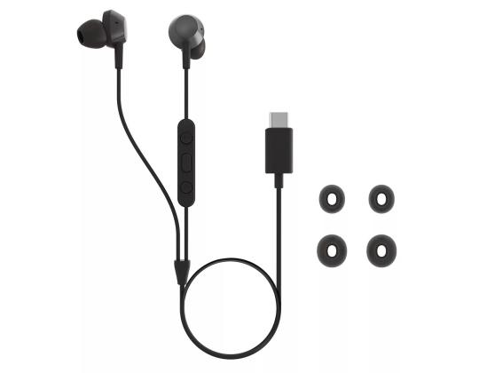 Philips TAE5008BK, USB-C, mikrofoni, musta - langalliset in-ear kuulokkeet