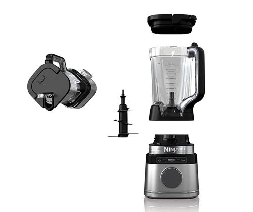 Ninja Detect Power Blender Pro, 1200 W, musta/hopea - Tehosekoittimet