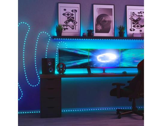 Twinkly Dots, 200 LED, IP20, 10 m, valkoinen - Älykäs valonauha