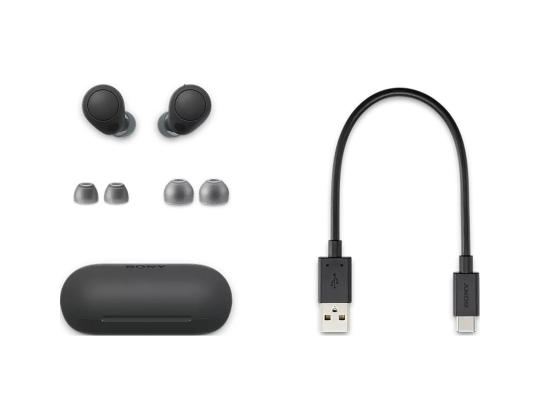 Sony WF-C700N, musta - Täysin langattomat kuulokkeet