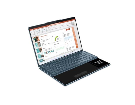 Lenovo Yoga Book 9 13IRU8, 13,3", 2,8K, OLED, kosketusnäyttö, i7, 16 Gt, 1 TB, ENG, turkoosinsininen - Kannettava