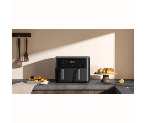 Xiaomi Dual Zone, 10 L, musta - Kuumailmapannu